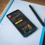 Фото сайта для франшизы сети кофеен Kova Coffee на iphone