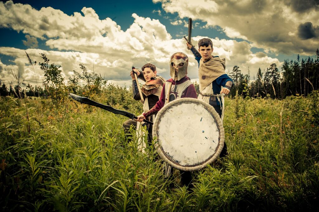 Фото - дети, отдыхающие в детском лагере