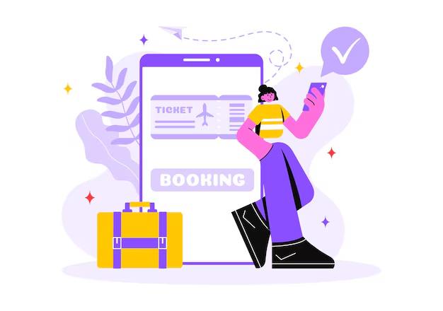 Изображение - абстрактная картинка сервиса по покупке билетов