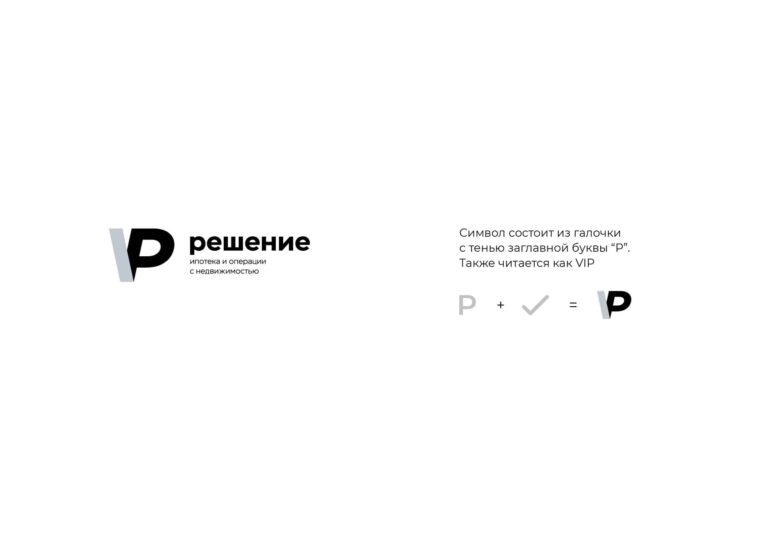 Презентация логотипов для компании Решение